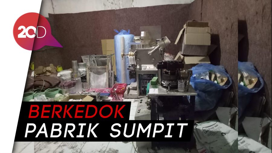 Penggerebekan Pabrik Narkoba Pil PCC