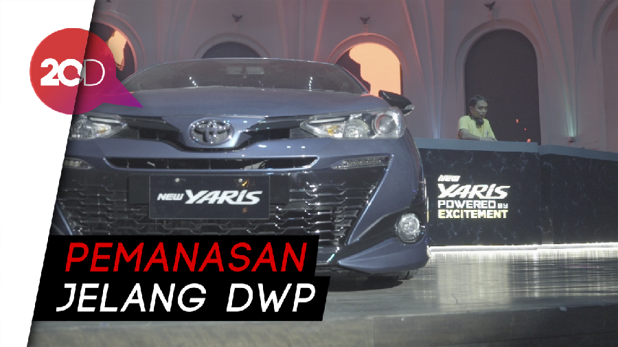 Toyota-Dipha Barus Panaskan Milenial Jelang DWP