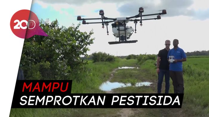 Drone Dimanfaatkan Petani Tanzania Pelihara Tanaman Padi