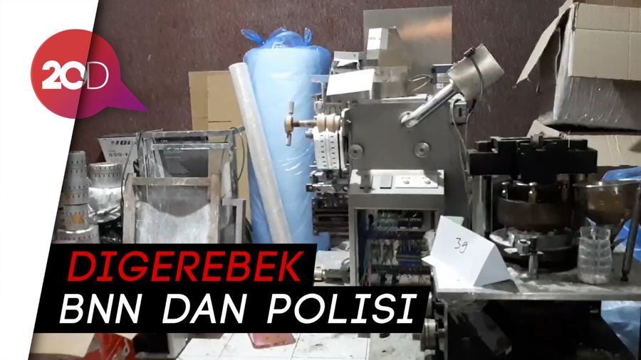 Ini Pabrik Sumpit di Tasik yang Ternyata Tempat Produksi Narkoba!