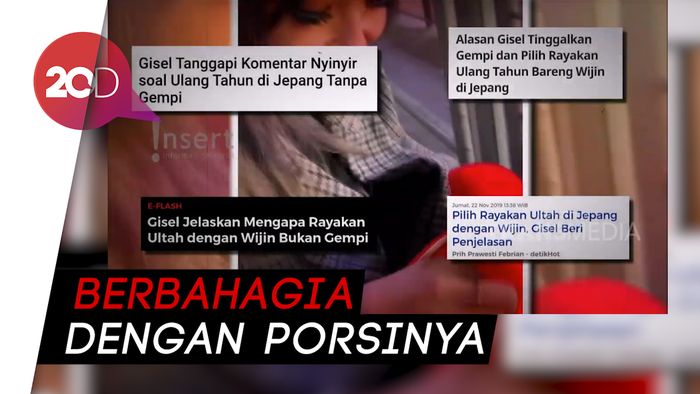 Bukan Egois, Ini Alasan Gisella Anastasia Ultah di Jepang