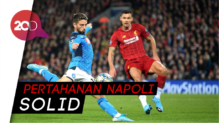 Liverpool Gagal Balas Dendam ke Napoli