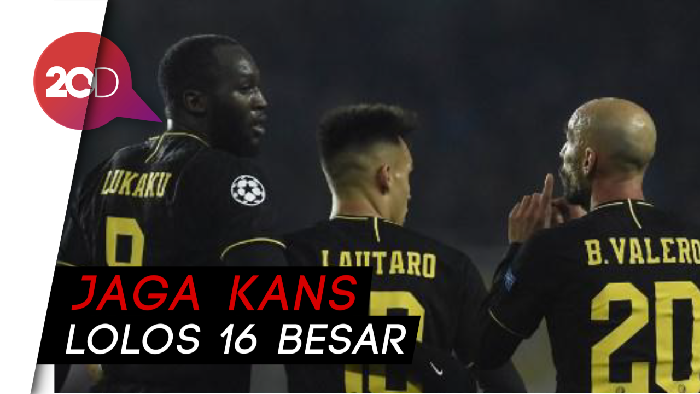 Lukaku Ciamik, Inter Tumbangkan Slavia Praha
