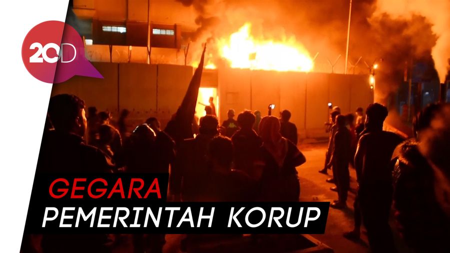 Najaf Kota Suci Syiah Membara, Gedung Konsulat Iran Dibakar