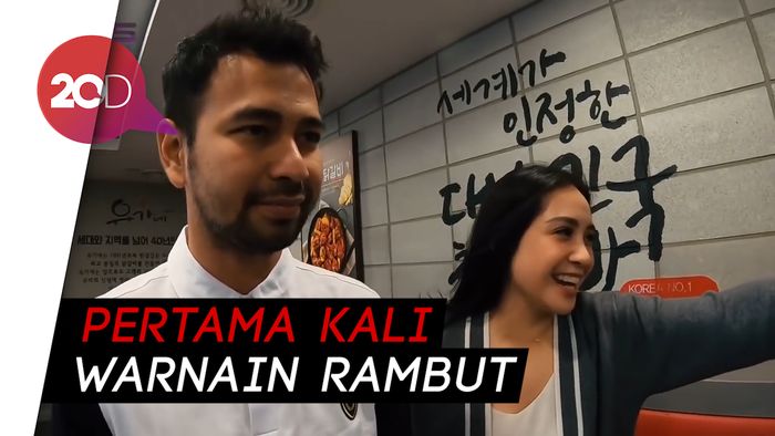 Penampilan Baru Nagita dan Raffi Ahmad saat Liburan ke Korea