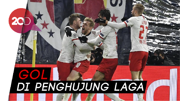 RB Leipzig Lolos Dramatis ke Babak 16 Besar!