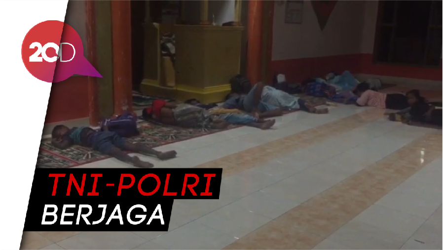 Akibat Bentrok di Buton, Warga Mengungsi di Masjid