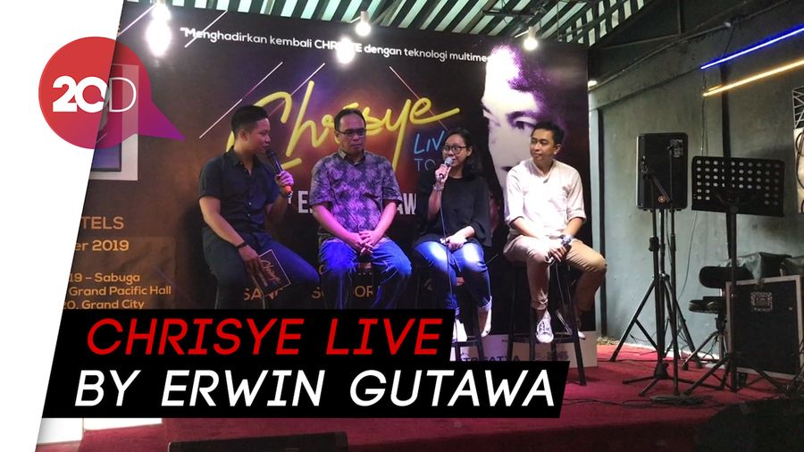Chrisye Dihidupkan Kembali dalam Konser Bersama Erwin Gutawa