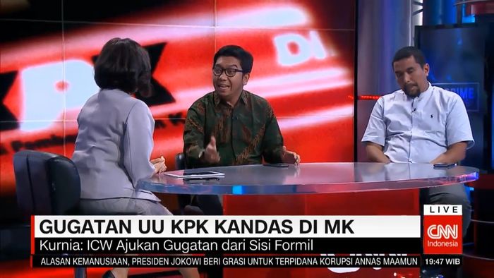 Kandasnya Gugatan UU KPK di Tangan MK