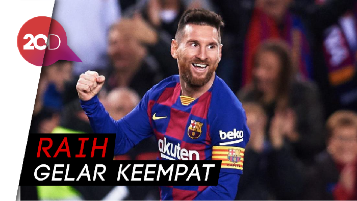 Messi Sabet Gelar Playmaker Terbaik 2019, Ini Aksi-aksinya