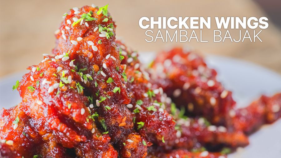 Resep Chicken Wings Sambal Bajak