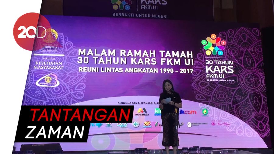 Reuni KARS FKM UI, Anita Tanjung Inginkan Inovasi di Dunia Kesehatan