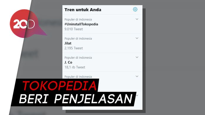 #UninstallTokopedia Puncaki Trending Twitter, Ada Apa?