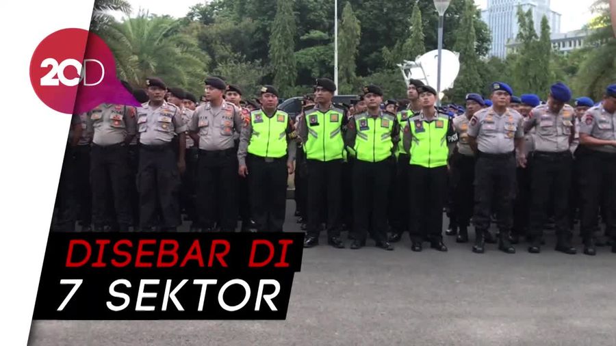 9.023 Personel Gabungan TNI-Polri Dikerahkan Jaga Aksi 212