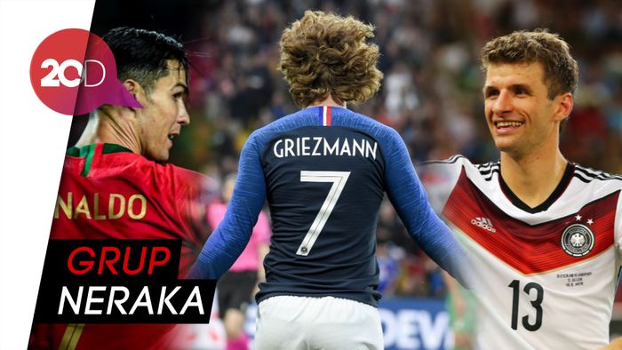 Drawing Piala Eropa 2020: Jerman, Prancis dan Portugal Segrup