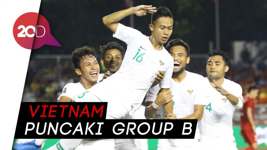 Garuda Muda Takluk, Vietnam Puncaki Grup B SEA Games 2019