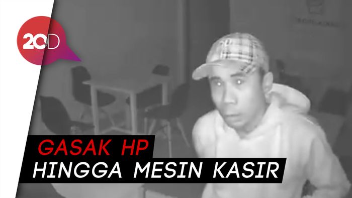 Terlihat Jelas, Tampang Pelaku Pembobol Kafe di Jaktim