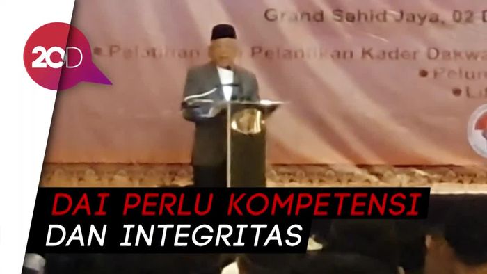 Maruf Amin soal Standardisasi Dai MUI: Kompetensi Ini Penting!