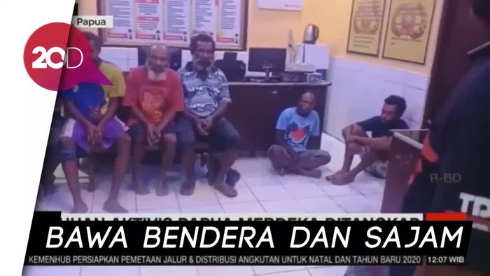 Polisi Menangkap 38 Simpatisan OPM  