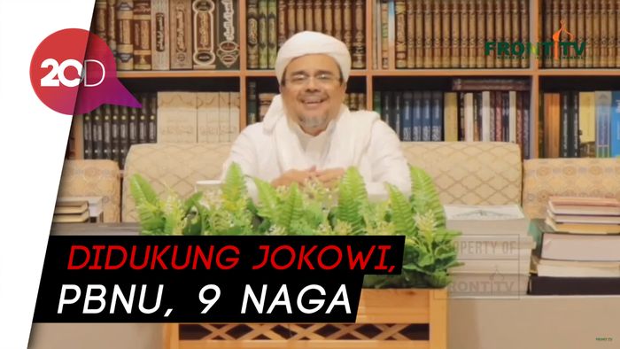 Habib Rizieq Singgung Pelengseran Ahok dan 9 Naga di Reuni 212