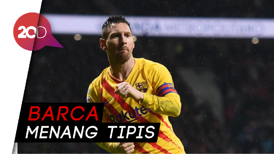 Messi Bungkam Atletico Jelang Laga Bubar