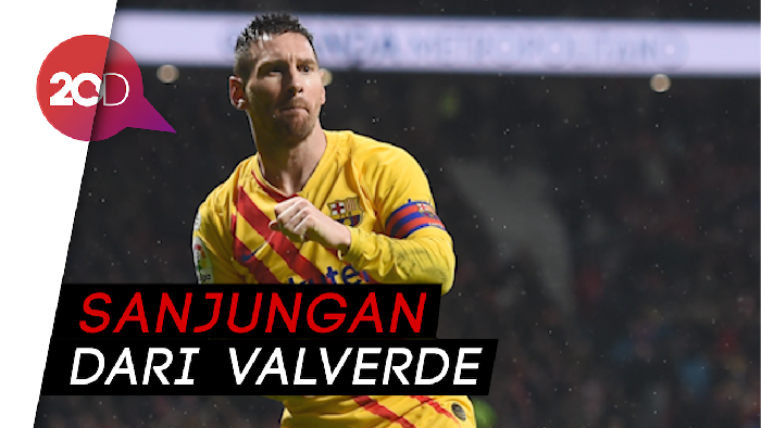 Beruntungnya Valverde Memiliki Messi  