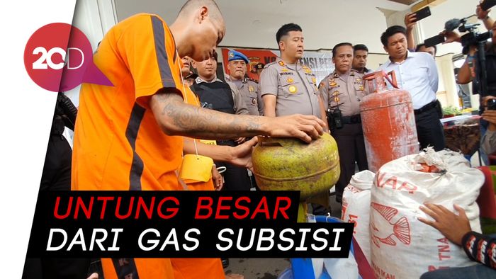 Oplos LPG 3 Kg, 2 Orang Diciduk