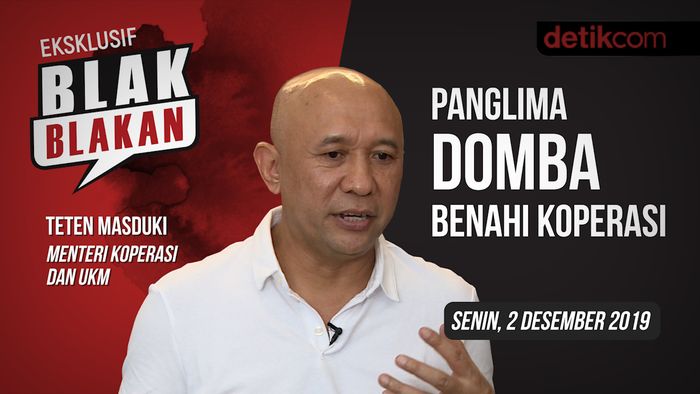 Tonton Blak-blakan Teten, Panglima Domba Benahi Koperasi dan UMKM