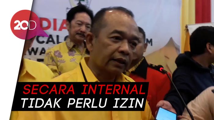 Timses Pede Airlangga Direstui Jokowi Jadi Calon Ketum Golkar