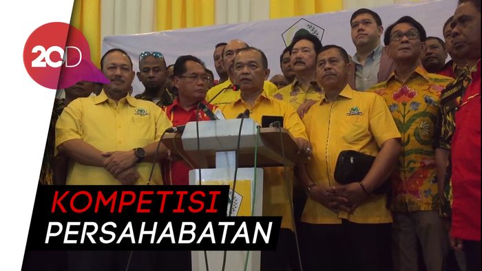 Video Timses Airlangga Hartarto Ambil Formulir Caketum Golkar