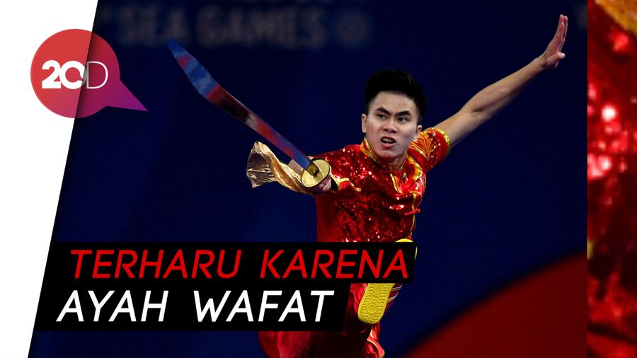 2 Emas SEA Games Persembahan Atlet Wushu Edgar untuk Sang Ayah