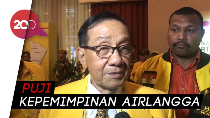 Akbar Tandjung: Kalau Airlangga Ketum, Golkar Suaranya Naik
