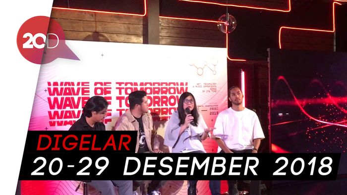 Intip Persiapan Pameran Seni Teknologi Wave of Tomorrow