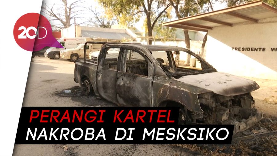 Korban Tewas Baku Tembak Kartel Narkoba dan Polisi Bertambah