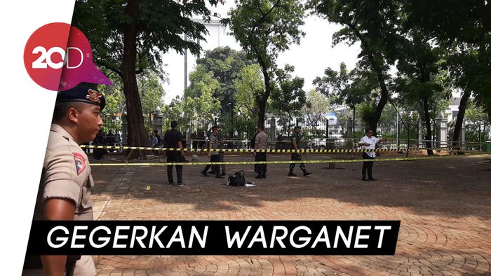 Ledakan Monas Jadi Trending Topic Twitter