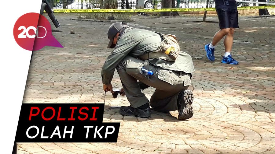  Situasi Terkini Pascaledakan di Monas