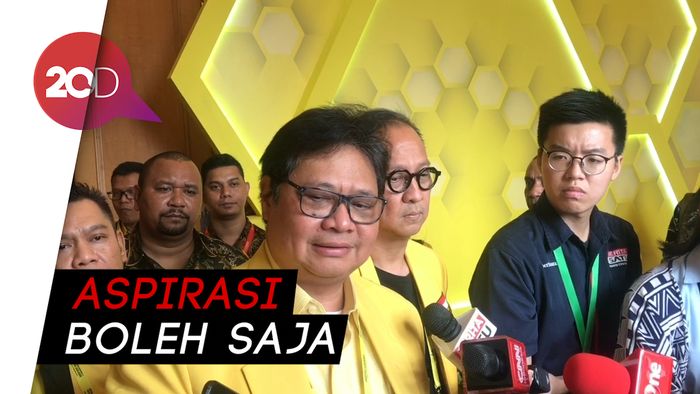 Didorong Kader Golkar Jadi Capres 2024, Airlangga: Itu Aspirasi