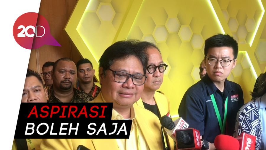 Didorong Kader Golkar Jadi Capres 2024, Airlangga: Itu Aspirasi