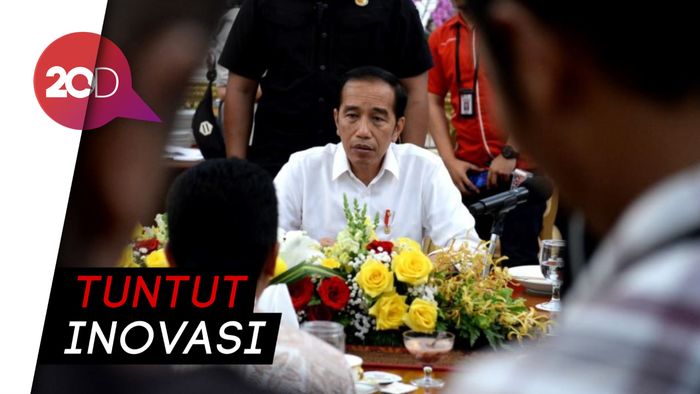 Keluhan Jokowi Soal Pengelola Cadangan Beras Pemerintah