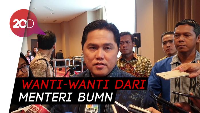 Swasta Produksi Avtur, Erick Thohir: Welcome Saja, Tapi...