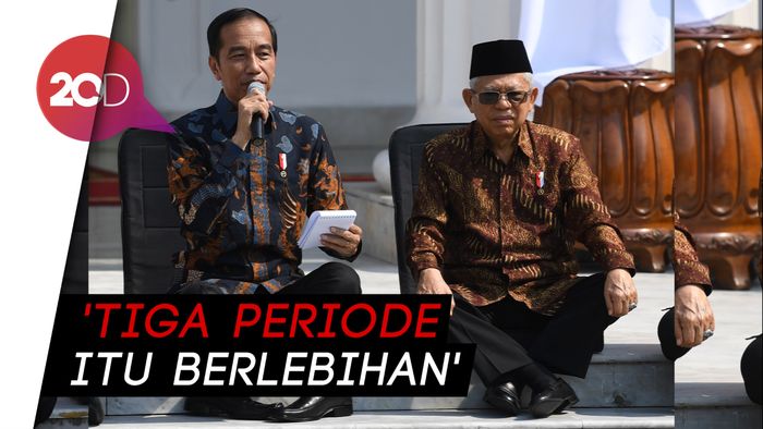 Catat! Jokowi-Maruf Amin Kompak Tolak Wacana Presiden 3 Periode