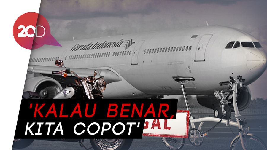 Harley & Brompton Ilegal, Erick Thohir Ancam Copot Direksi Garuda!