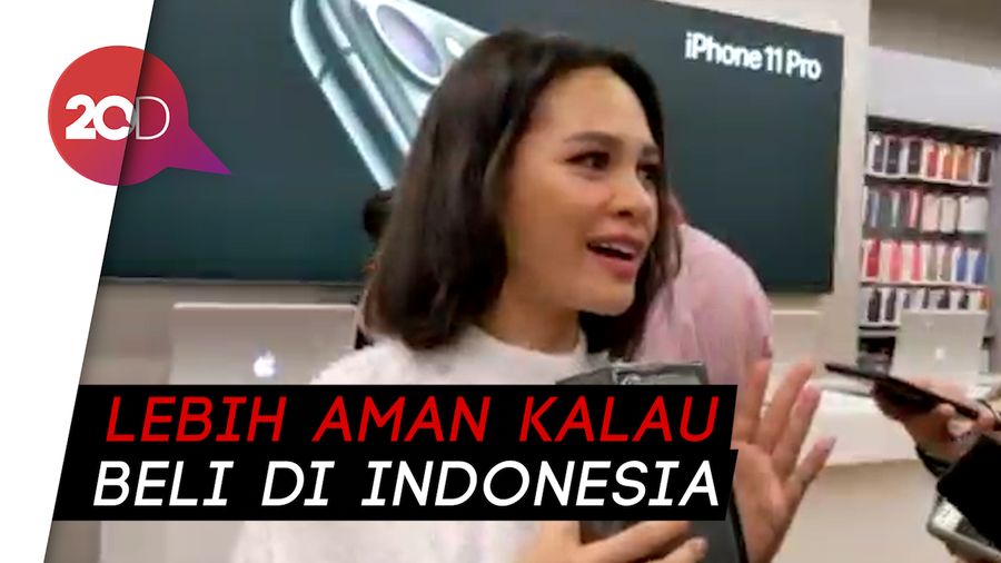 Andien Pilih Beli iPhone 11 Pro Max Resmi di Indonesia