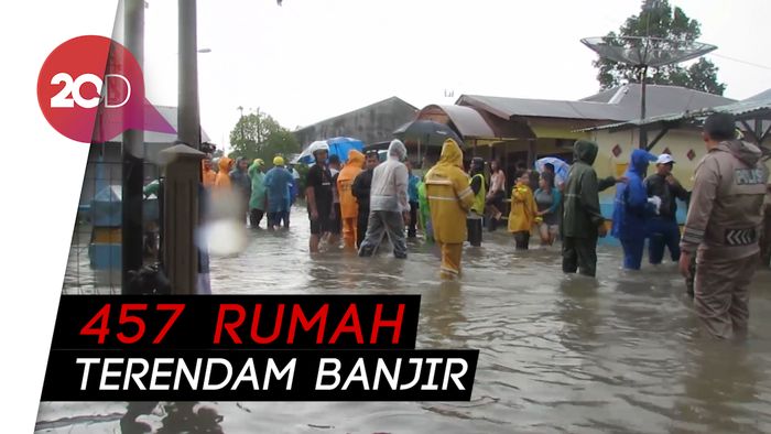 Banjir Rendam Ratusan Rumah di Belitung