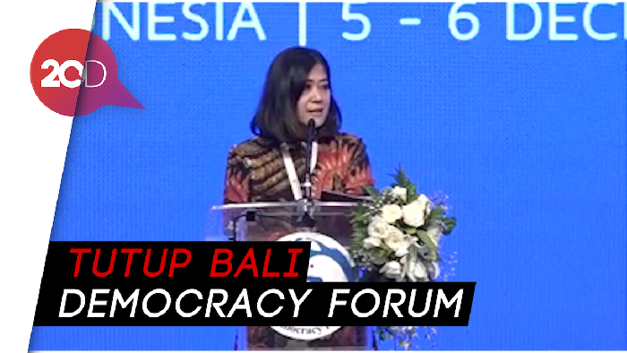 Di BDF, Meutya Hafid Bicara Peran Perempuan di Negara Berdemokrasi