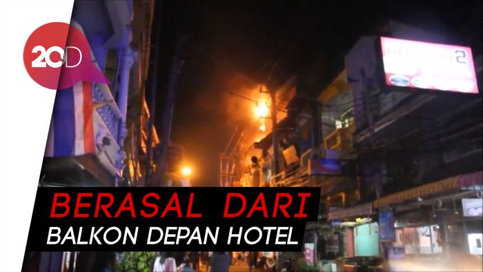 Kebakaran Hotel di Thailand, Ratusan Wisatawan Dievakuasi