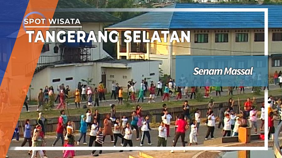 Hidup Sehat Ala Ibu-Ibu Senam Situ Gintung Tangerang Selatan