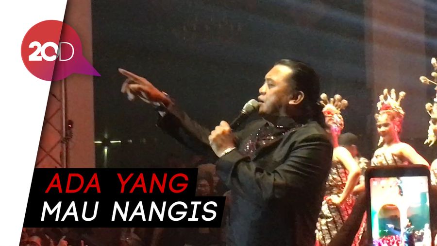 Didi Kempot Bikin Galau Sobat Ambyar di Konser Lord of Loro Ati