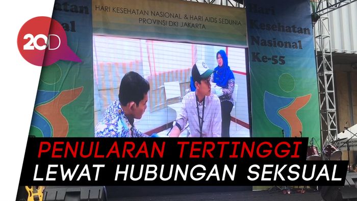 Dinas Kesehatan: Lebih dari 50.000 Warga DKI Positif HIV