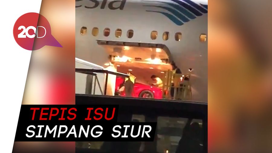 Heboh Ferarri di Pesawat Garuda, Begini Faktanya